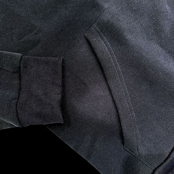 NWT Avenue 1975 men’s large fleece Navy Blue sweatshirt - Picture 2 of 4